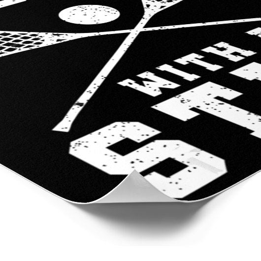 Ik sla mensen met een luienvanger. poster (Hoek)