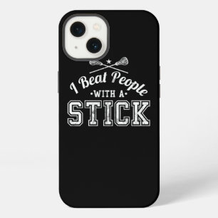 Ik Sla Mensen Met Een Stok Grappige Lacrosse T-shi iPhone 13 Hoesje