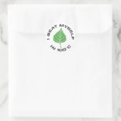 Ik Sla Mezelf Sticker (Tas)