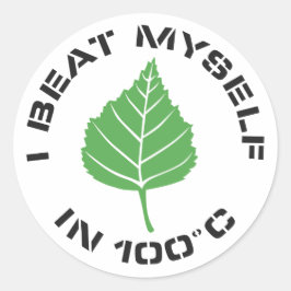 Ik Sla Mezelf Sticker