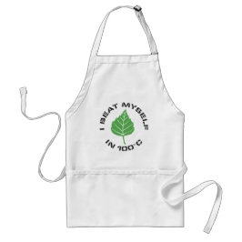 Ik Sla Mezelf Voor Apron Standaard Schort