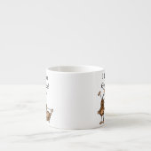 Ik sla over gymnastiek espresso kop (Voorkant)