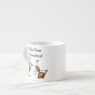 Ik sla over gymnastiek espresso kop