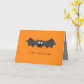 Ik sla u ben Doen schrikken - het Wenskaart van Kaart (Gele Bloem)