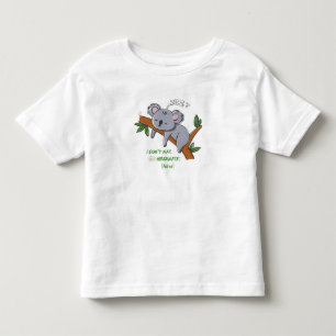 Ik Slaap Niet, Ik Winterslaap - Schattige Slaap Ko Kinder Shirts