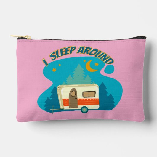 Ik slaap rond Camper van Camping Explorer Natuur Etui (Voorkant)