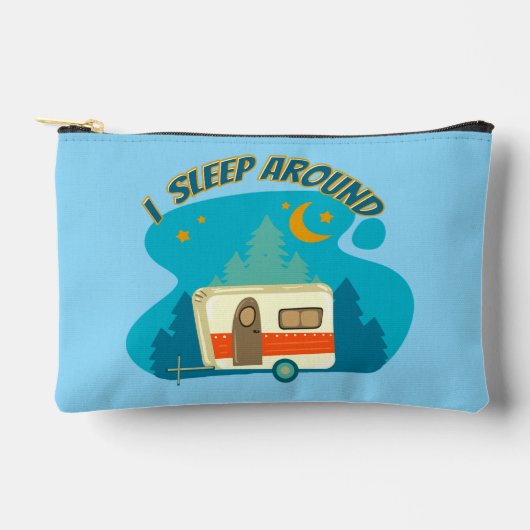 Ik slaap rond Camper van Camping Explorer Natuur Etui (Voorkant)