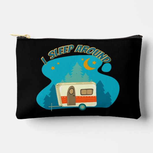 Ik slaap rond Camper van Camping Explorer Natuur Etui (Voorkant)