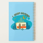 Ik slaap rond Camper van Camping Explorer Natuur Planner (Achterkant)