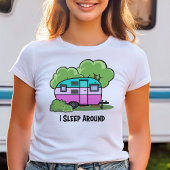 Ik slaap rond t-shirt