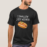 Ik slik sappige wieners grappige grap sarcastisch
