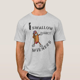 Ik slik sappige wieners t-shirt