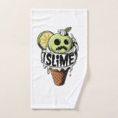 Ik slik ,schattig ijsgeschreeuw bad handdoek (Handdoek)