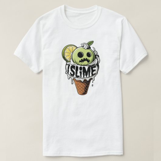 Ik slik ,schattig ijsgeschreeuw t-shirt (Design voorkant)