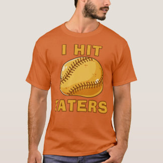 Ik sloeg TATERS Grappige honkbal softbal dinger hi T-shirt