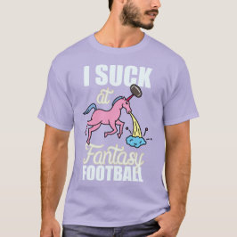 Ik sloot bij Fantasy Football Unicorn T-Shirt