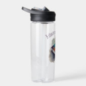 Ik sloot mijn boek af om hier te zijn waterfles (Rechts)