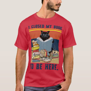 Ik sloot mijn boek om Hermecute boek minnaar gesch T-shirt