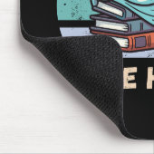 Ik sloot mijn boek om hier te zijn Funny Ghost Muismat (Hoek)