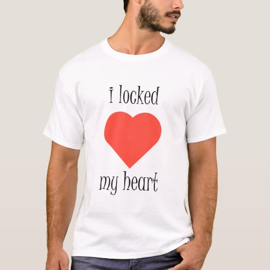 Ik sloot mijn hart af t-shirt (Voorkant)