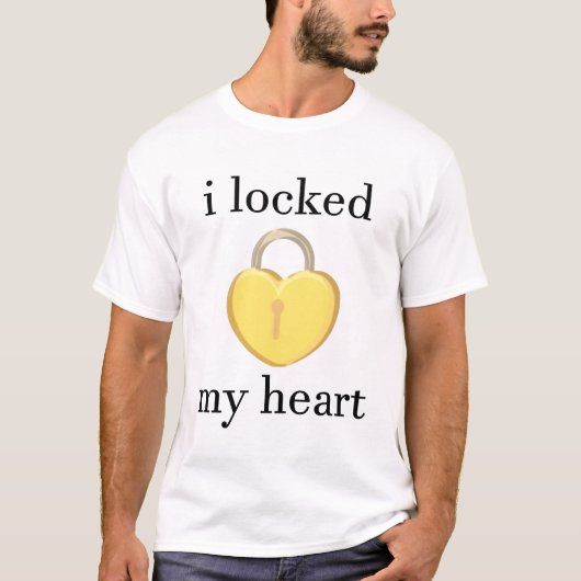 Ik sloot mijn hart af t-shirt (Voorkant)