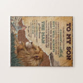 Ik sloot mijn ogen af voor maar een moment - papa legpuzzel (Horizontaal)