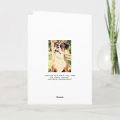 Ik smaakje! Boxer Birthday Card Kaart (Achterkant)
