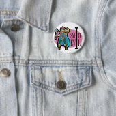 Ik smeer het aambeeld ronde button 5,7 cm (In situ)