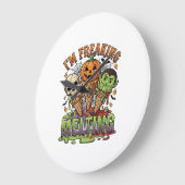 Ik Smelt Halloween Ijs Schedel Pomp Grote Klok (Hoek)