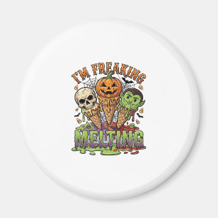 Ik Smelt Halloween Ijs Schedel Pomp Magneet