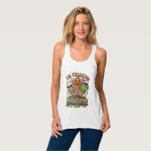 Ik Smelt Halloween Ijs Schedel Pomp Tanktop (Volledige Voorkant)
