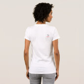 Ik smelt voor hete yoga t-shirt (Achterkant volledig)