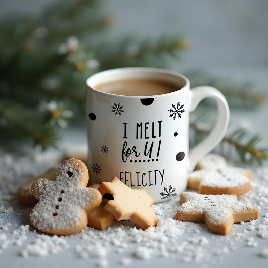 Ik smelt voor jou | Kerst van het Man Frosty Jolly Koffiemok