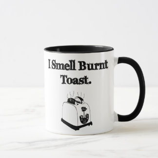 Ik smoel een verbrande toast mok