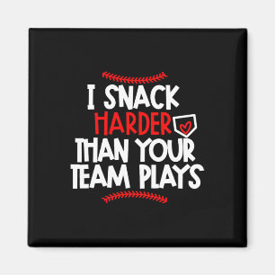 Ik snack harder dan je team speelt Bysebyll Mama Magneet