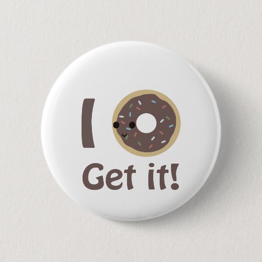 Ik snap hem niet! ronde button 5,7 cm (Voorkant)