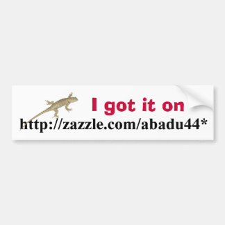 Ik snap het bumpersticker