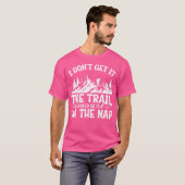 Ik snap het niet in het wandelpad bergavontuur t-shirt (Voorkant volledig)