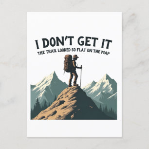 Ik snap niet dat het pad er zo plat uitzag aankondigingskaart