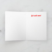 Ik snap niet waarom je ziek moet zijn.... maar kaart (Binnen)