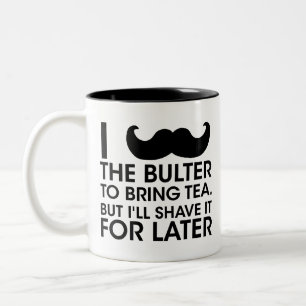 Ik Snel Je Een Vraag, Snor Humor Geschenk Leuk Tweekleurige Koffiemok