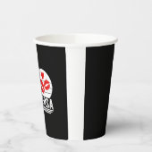 Ik snoep kussen en vice versa Shirt, kussen en Papieren Bekers (Links)