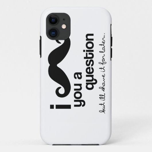Ik Snor Je Een Vraag Case-Mate iPhone Case (Achterkant)