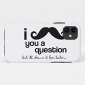 Ik Snor Je Een Vraag Case-Mate iPhone Case (Achterkant (horizontaal))