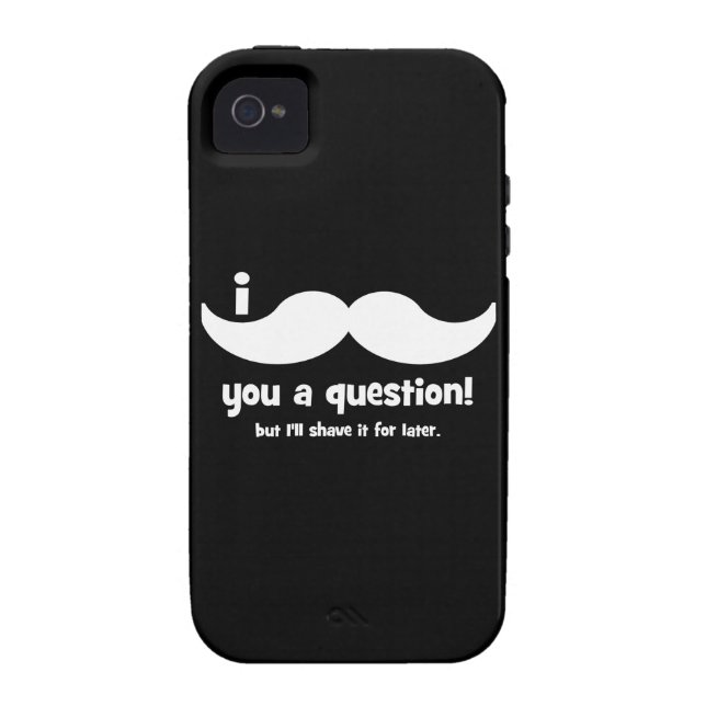Ik Snor Je Een Vraag Case-Mate iPhone Case (Achterkant)