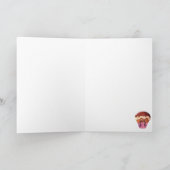 Ik snor je een vraag Cupcake Kaart (Binnen)