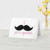 Ik snor je een vraag? kaart (Gele Bloem)