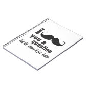 Ik Snor Je Een Vraag Notitieboek (Linkerzijde)