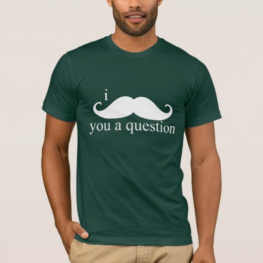 Ik Snor Je Een Vraag T-shirt (Voorkant)