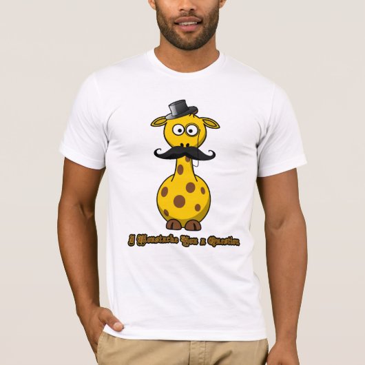 Ik Snor Je Een Vraag T-shirt (Voorkant)